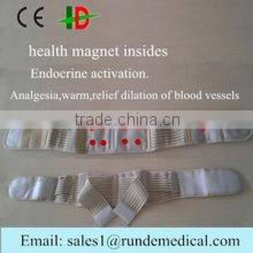Tourmaline self-heating waist support belt