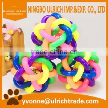 WP08 hot colorful soft rubber durable dog toys