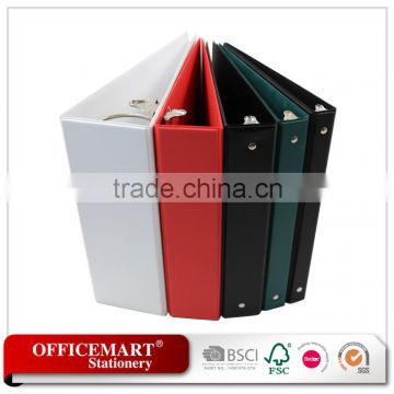 pvc metal 3 ring stationery file