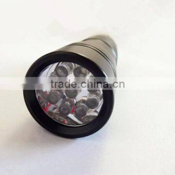 GS-8085 Aluminum Ultra Violet Led Flashlight 395-400nm 9 LED UV Torch Light photo-2
