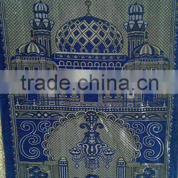 Jacquard 70*110CM muslim prayer rug mat with compass