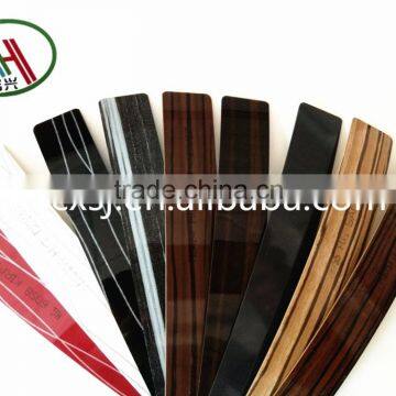 matt finish wood grain glossy pvc edgebanding