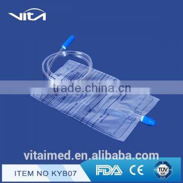 Transparent Foil Or White Foil 1000/1500/2000ml Economic Bag For Urine KYB07