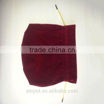 custom Drawstring bag velvet bag wine bag