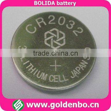 BOLIDA Lithium CR2032 battery for shoe LED light or clothing LED light