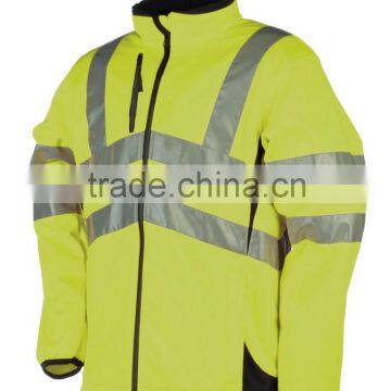 Hi Viz Visibilty Fleece Fixed Lined Orange or Yellow Jacket 2015 photo-2