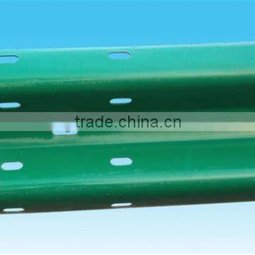 w beam steel highway guardrail