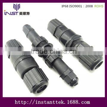 INST RJ45 IP67 waterproof cable connector watertight connector