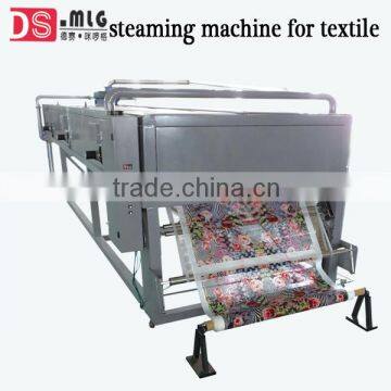 NEW Automatic continuous color fixation steaming machine belt type steaming machine,, textile steamin, for fabric steam machine