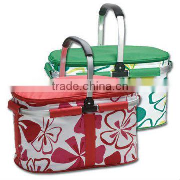 Promotional cooler supermarket basket bag