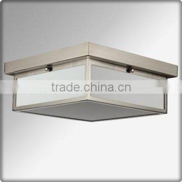 UL CUL Listed Modern Square Ceiling Lamp With Glass Shade C20061