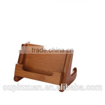 2014 China supplier bamboo pad holder,Bamboo mobile phone holder,