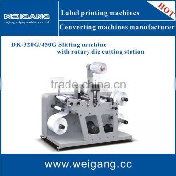 DK-320G Label die cutting and slitting machine /converting and finishing machine