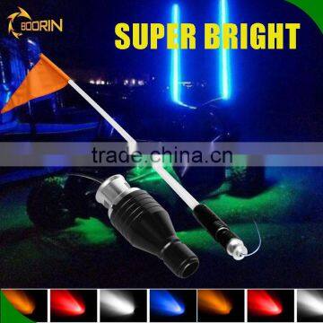 Motorcycle lighting part safety light flag pole for motorcycle