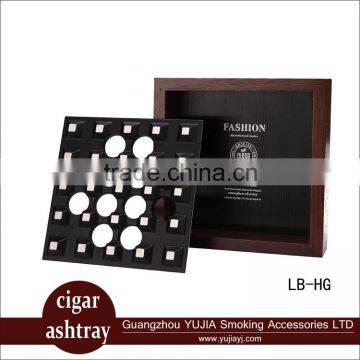 new desgin wooden table top cigar ashtray wholesale