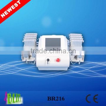 Beir portable 12 pads lipo laser machine / lipo laser slimming machine / 528 diodes lipo laser