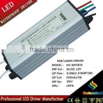 HG-WP1810 LED driver RGB lamps driver 6-9W