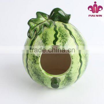 Wholesale watermelon design ceramic custom toothpick boxes