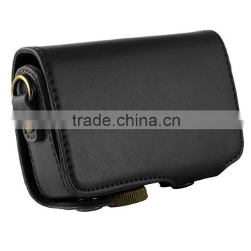 Factory competitive price new style leather Camera Bag in Dongguan