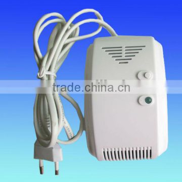 Natural lpg gas leak detector alarm with shut off Valve