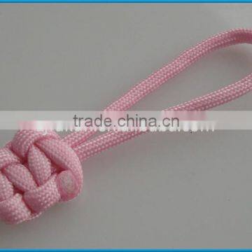 Custom Design Braided Handmade Cobra Weaving Paracord Zipper Puller Fist Knot Paracord Zipper Puller photo-3