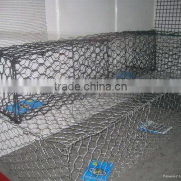 2016 Top Sales!! Welded/Hexagonal Mesh Gabion Box , Gabion Basket, Galvanized Gabion Box; PVC coated Gabion for Sales: