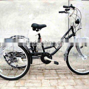 BICYCLE black shopping tricycle/cycle/trike