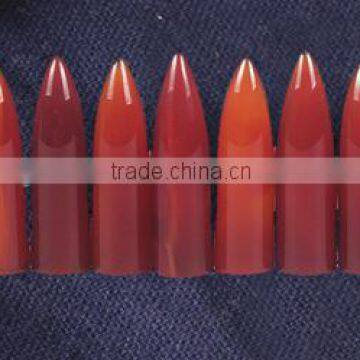 High quality agate bullet, cross handicraft ornaments