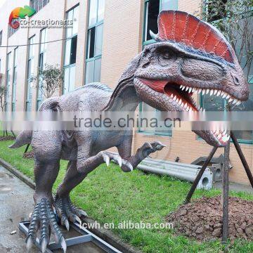 Outdoor real animatronic dinosaur model for sale