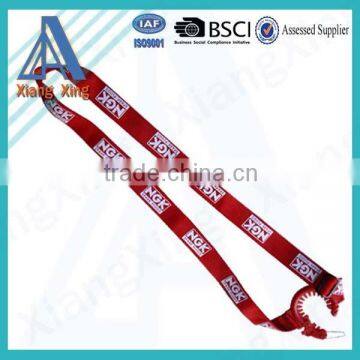 Customized logo excellent quality wine glass holder lanyard