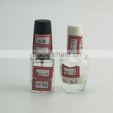 empty clear nail gel polish glass bottle 5ml 10ml 12ml wholesale