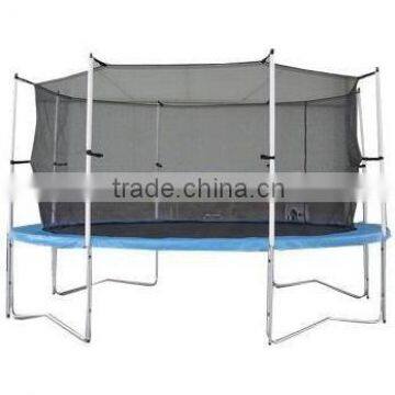 trampoline with safety net