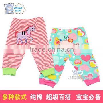 Salable100% Cotton New Pattern Baby Leggings