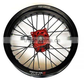 Supermotards Wheel Rim Assembly CNC HUB