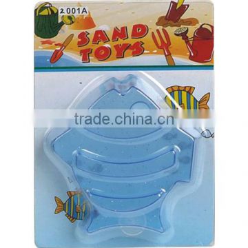 10*10CM Top Quality Fish Shaped Sand Mould with Promotions