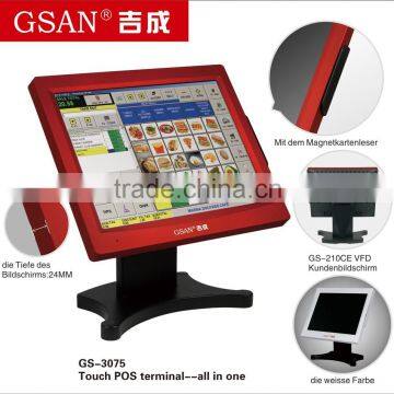 Ultra-thin 15 Inches Touch POS Terminal All in One POS GS-3075 photo-5
