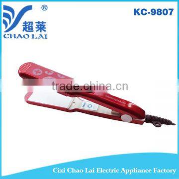 Flat hair straightening iron 2in1 ceramic hair iron mini hair curler