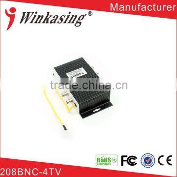 4 channel video surge protector without line BNC connector for cctv camera