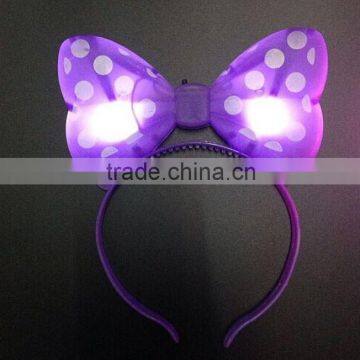 Wholesale Cheap High Quality Circlet Hair Hoop Led Light Party Favor Mickey Ear photo-2
