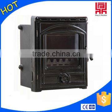 Beautiful frame indoor freestanding fireplace mantel with china design