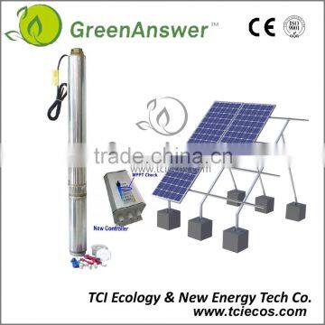 DC solar pumping system for irrigation