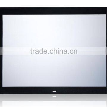 16:9 72" 12cm frame HD grey fabric fixed frame projector screen