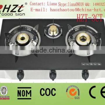 Hight Quality Outdoor Tempered Glass Table Top 4 Gas Burner Gas Cooker photo-6