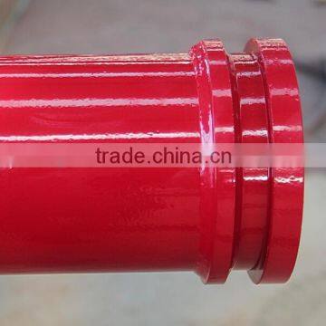 Concrete spare parts 5 inch concrete pipe, 3000mm concrete pump delivery pipe