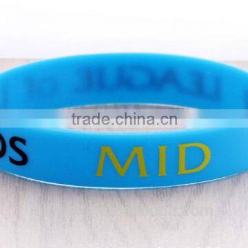 Hot Sale Wristband Custom OEM Printed Silicone Bracelet photo-6