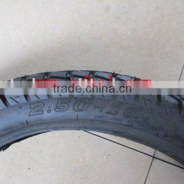 Motorcycle Tubeless Tyre 250-16