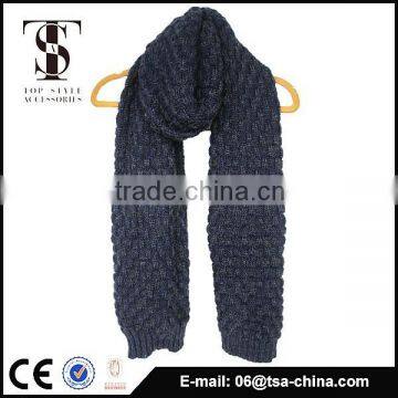 Fashion new braided style winter infinity scarf