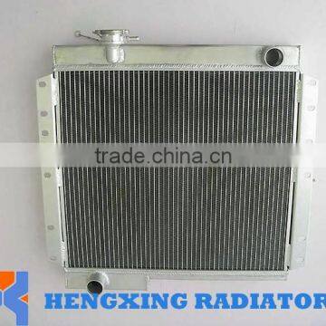 2 ROWS/2 CORES FULL ALUMINUM RACING COOLING RADIATOR FOR ACURA INTEGRA 90-93 MT photo-3