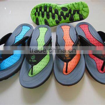 2016 footwear men shoes custom design flip flops