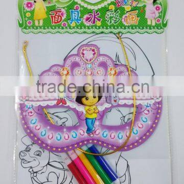 2016 new-model eco-friendly custom coloring drawing book printing